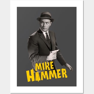 Mike Hammer - Darren McGavin - 50s Tv Show Posters and Art